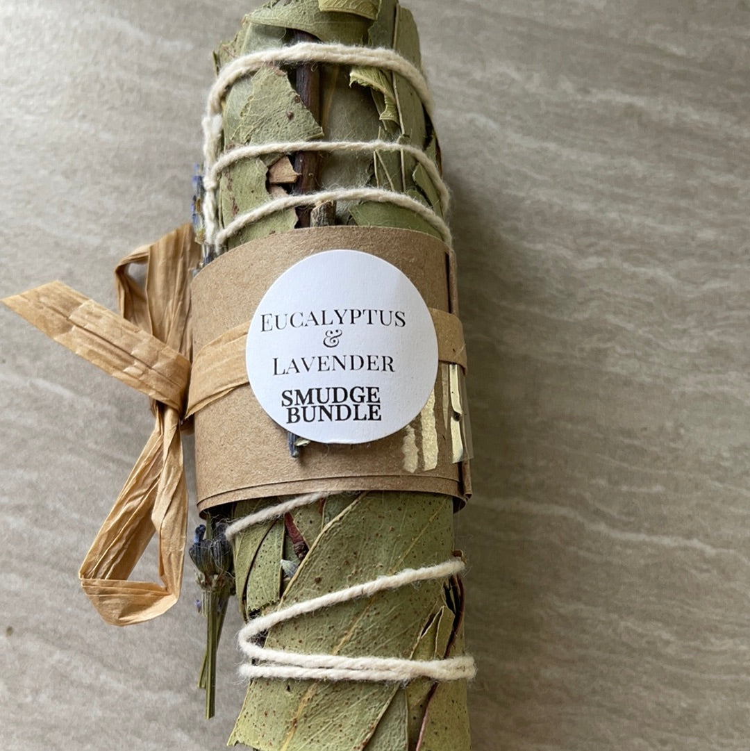 Eucalyptus and Lavender Sage Wand