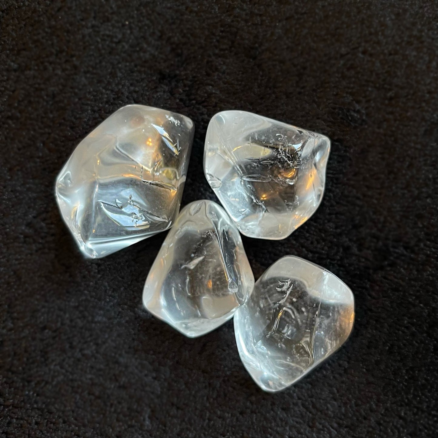 Clear Quartz Ice Cubes